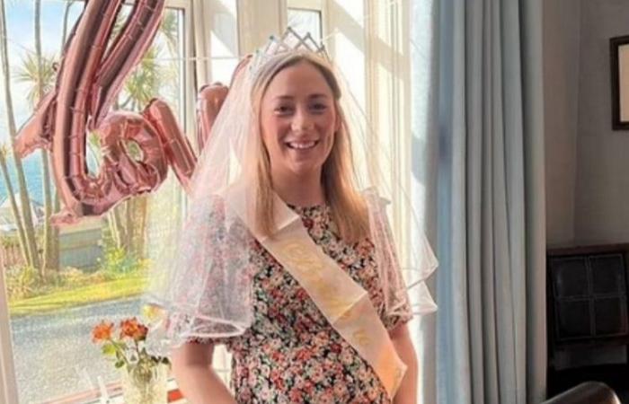 عروس إسكتلندية تستقبل مولودها قبل زفافها بساعات!