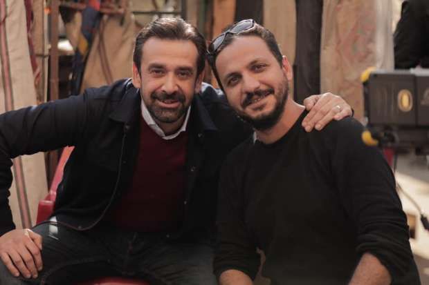 المخرج بيتر ميمي والنجم كريم عبدالعزيز بطل الاختيار 2