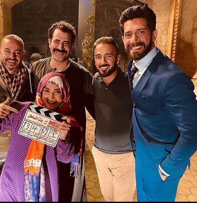 من كواليس مسلسل 