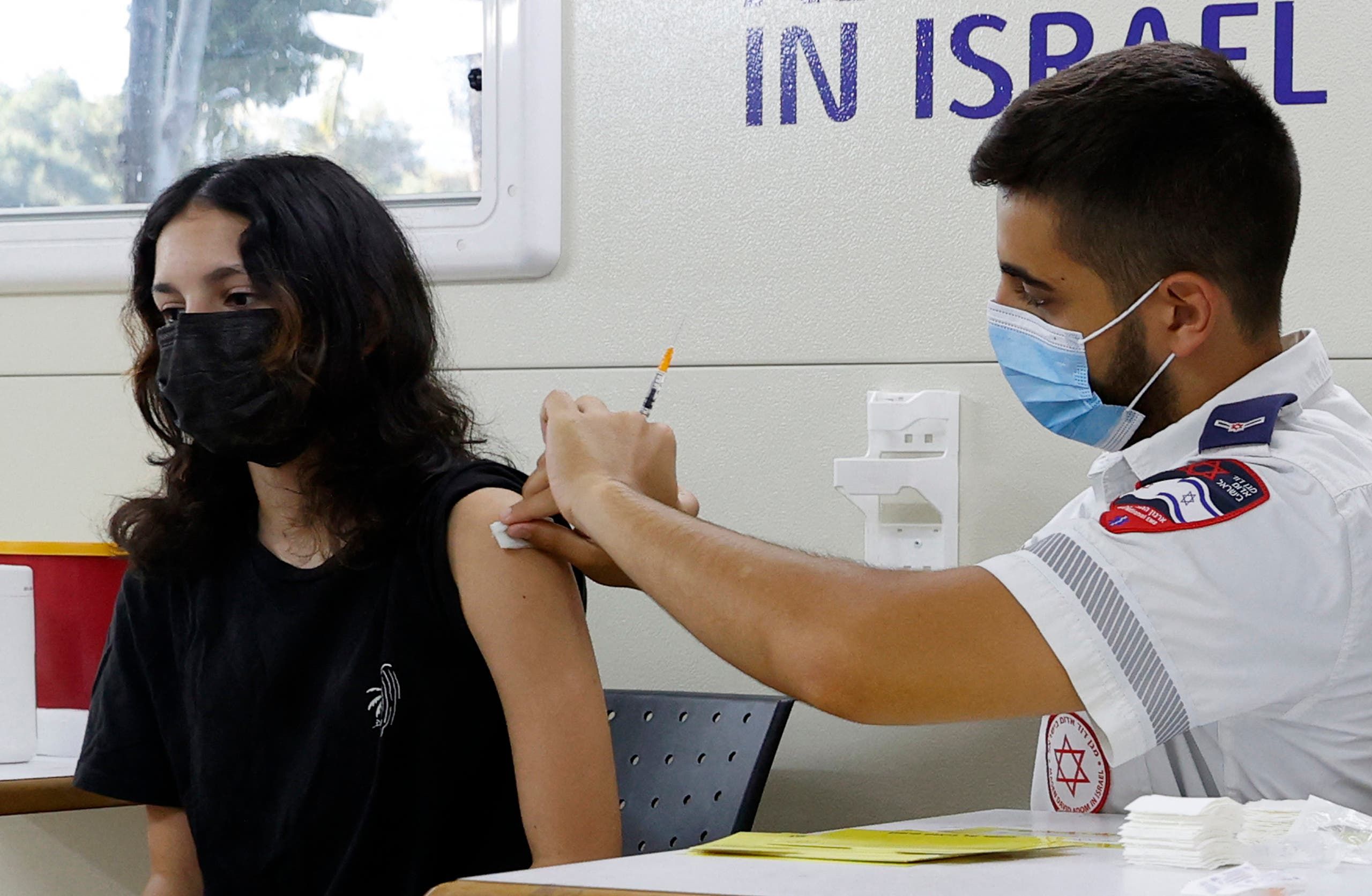 من حملة التطعيم في إسرائيل