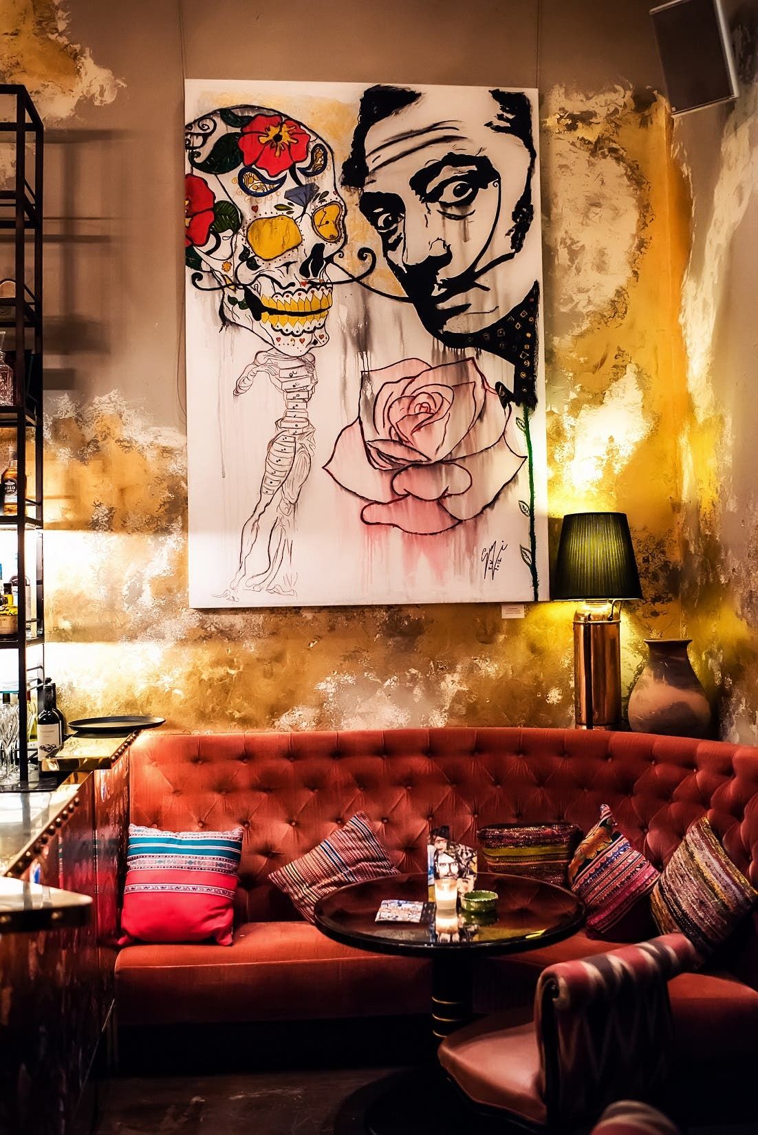 الفنان سلفادور دالي بريشة سوزي ناصيف