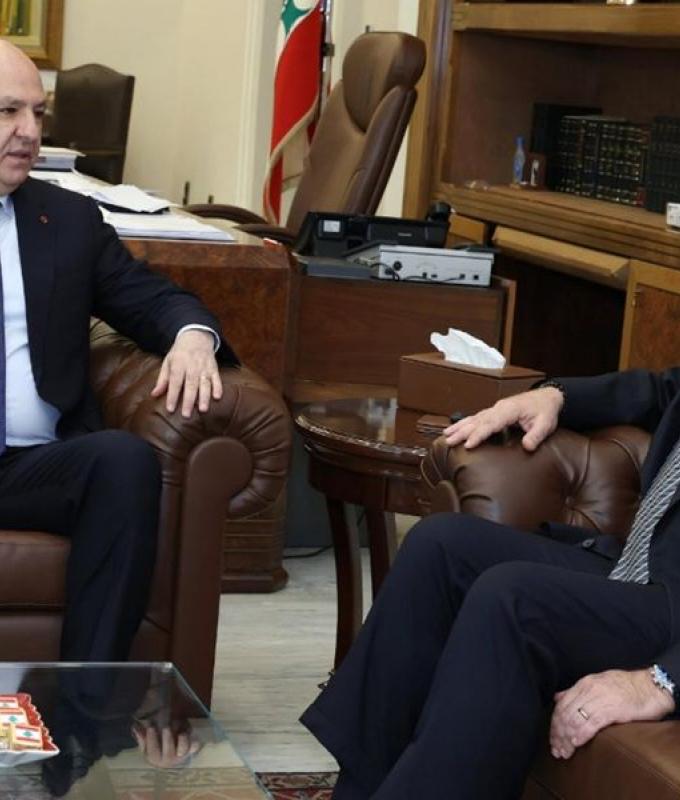 سعيد أطلع عون على الملفات المتعلقة باحتمالات اختلاسات