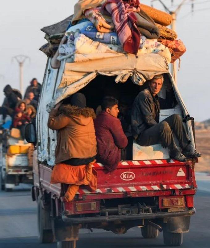 إقليم الخروب يناشد وقف توافد العائلات النازحة