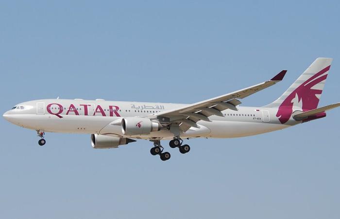 طائرة قطرية تحلق فوق الأجواء السعودية بعد فتح الحدود