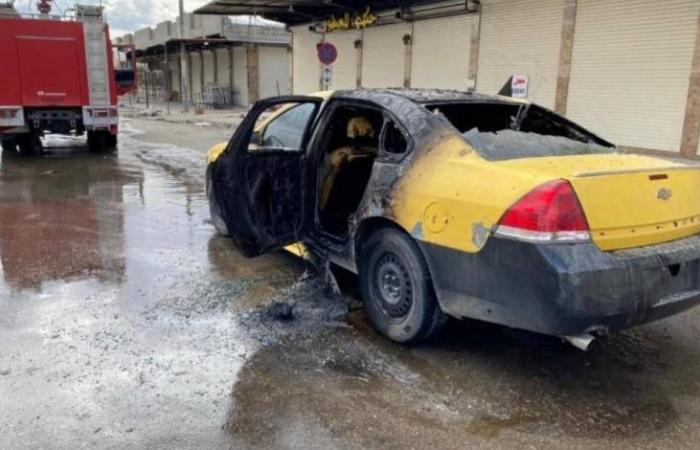 عراقي يحرق سيارته احتجاجا على غرامة مرورية