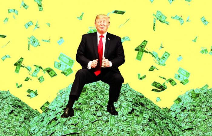 ثروة ترامب تنخفض 700 مليون دولار