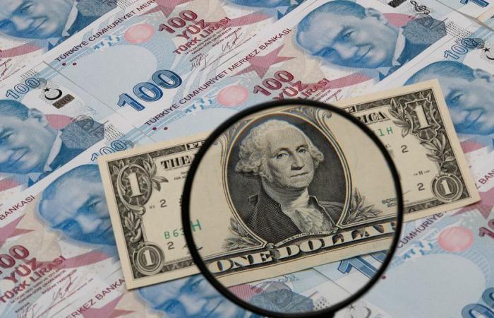 الليرة التركية تنحدر إلى 7.85 مقابل الدولار