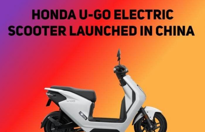 هوندا تطلق دراجة U-GO الكهربائية