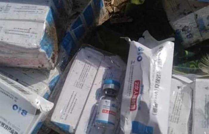 مصر- العثور على 122 ألف جرعة لقاح كورونا في القمامة