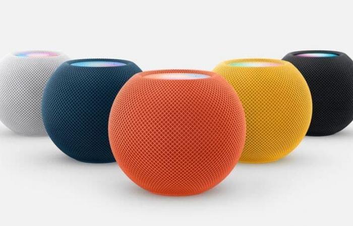 آبل تقدم HomePod mini بألوان جديدة