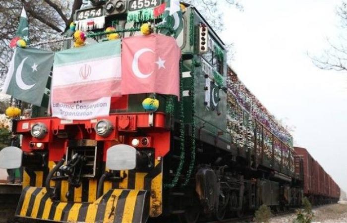 انطلاق قطار شحن إسلام أباد – طهران – إسطنبول