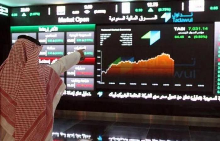 السوق السعودي يتجاوز مستوى 12000 نقطة للمرة الأولى