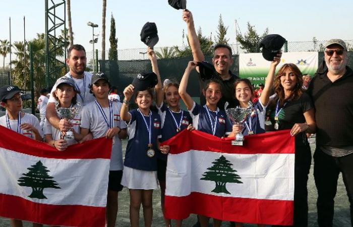 لبنان بطل غرب آسيا للاناث في التنس