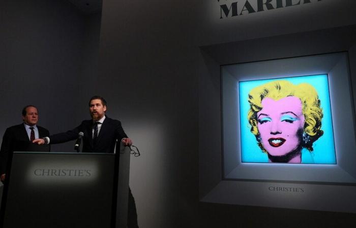 بيع لوحة لمارلين مونرو مقابل 195 مليون دولار