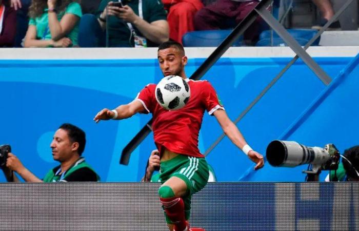 حكيم زياش يعود إلى تشكيلة المنتخب المغربي