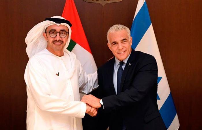 لابيد: نعزز العلاقات الاستراتيجية مع الإمارات