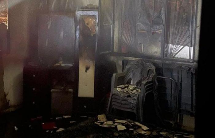 حريق داخل منزل في عكّار (صور)