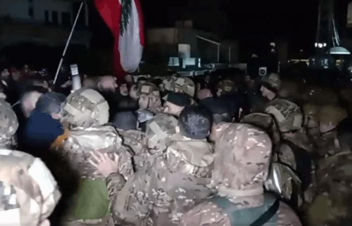 في جبيل.. تضاربٌ بين الجيش ومتظاهرين خلال اعتصام تضامني مع ويليام نون