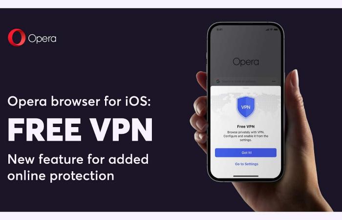 أوبرا تجلب ميزة VPN المجانية إلى آيفون لمنافسة آبل وجوجل