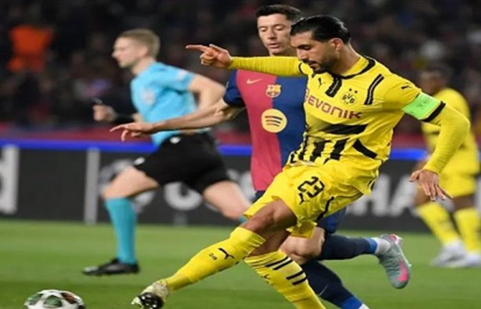 قبل مواجهة برشلونة... دورتموند يتلقى ضربة