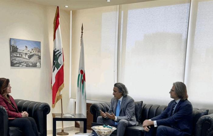 وزيرة الرياضة بحثت ورئيس المركز الدولي للأمن الرياضي سبل التعاون