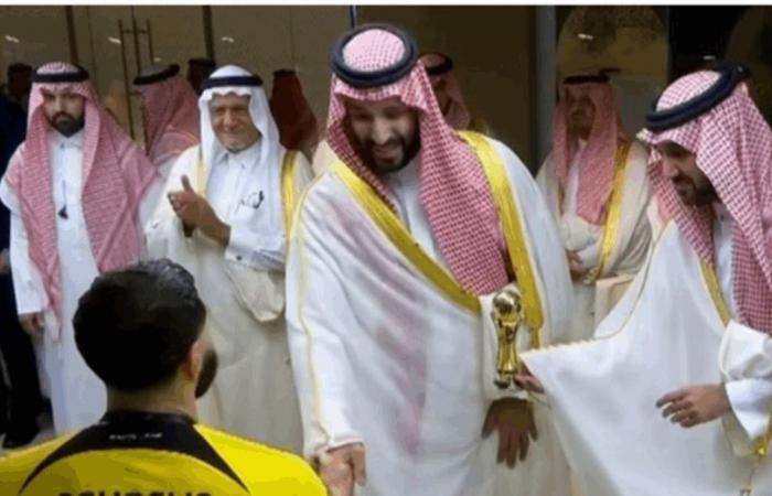 بعد فوز نادي الإتحاد.. لقطة بين ولي العهد السعودي محمد بن سلمان وبنزيما تشعل تفاعلا واسعا (فيديو)