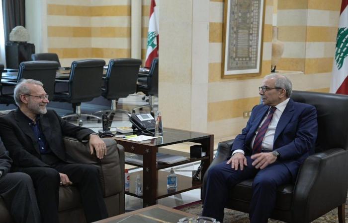 سلام التقى لاريجاني: لعدم التدخّل في الشؤون الداخلية