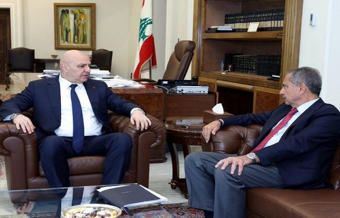 عون بحث مع الصدي في مشاريع النفط والكهرباء