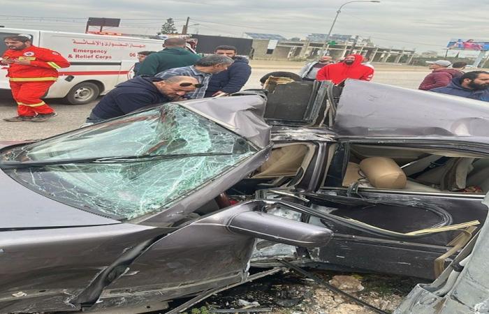 حادث سير مروّع على أوتوستراد القلمون