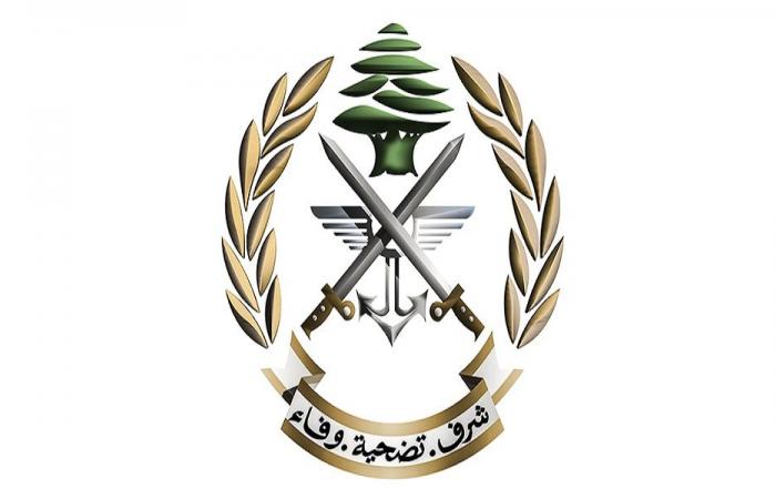 الجيش: إجراء تمارين تدريبية في منطقة القاع – بعلبك