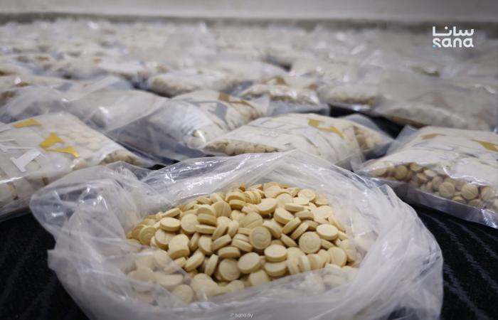 بالصور: إحباط تهريب كبتاغون من لبنان إلى العراق عبر سوريا