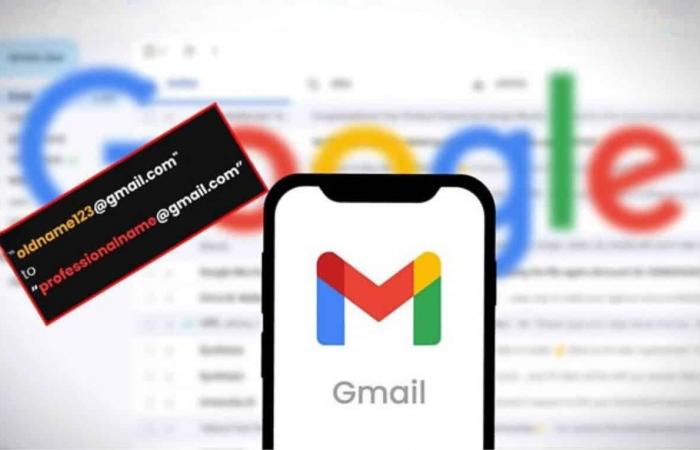 جوجل تتيح للمستخدمين تغيير عنوان البريد الإلكتروني في جيميل لأول مرة