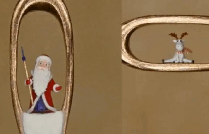 بالصورة.. أصغر "بابا نويل"