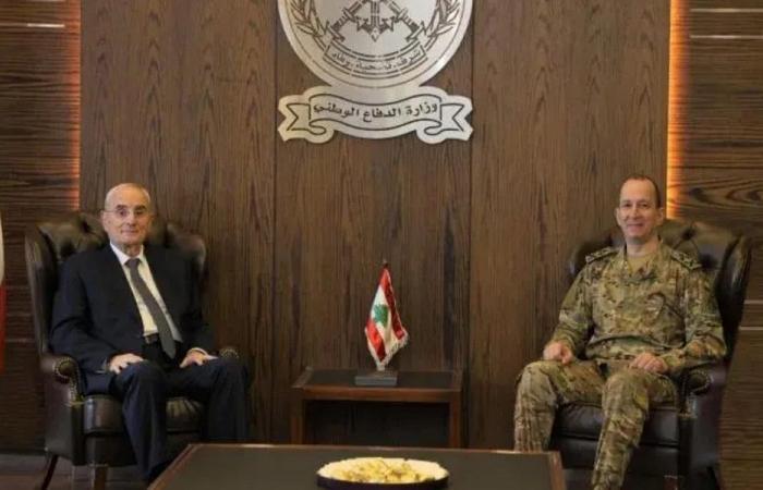 منسى التقى سفير ايران وهيكل