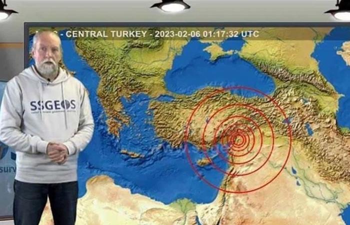 العالم الهولندي يحذّر من زلزال كبير مطلع عام 2026 ويحدد مناطق الخطر