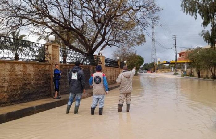فيضانات الأنهر في عكار تغمر مساحات زراعية واسعة