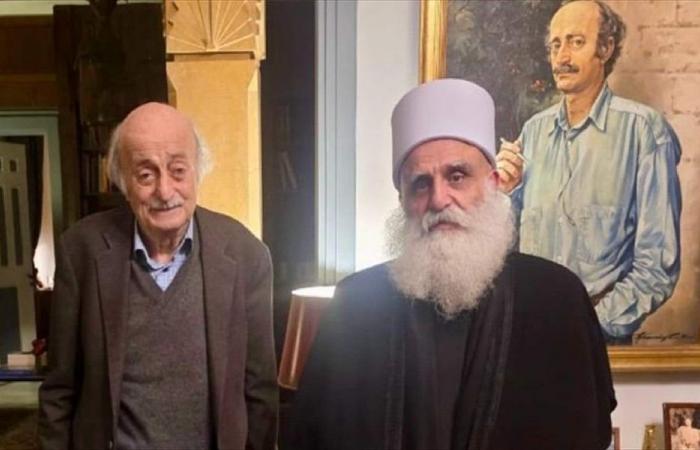 شيخ العقل التقى جنبلاط… وهذا ما جرى بحثه