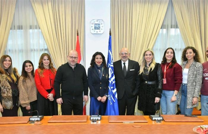 توقيع مذكّرة تفاهم بين جامعة الروح القدس وبيروت ماراثون في المجال الرياضي