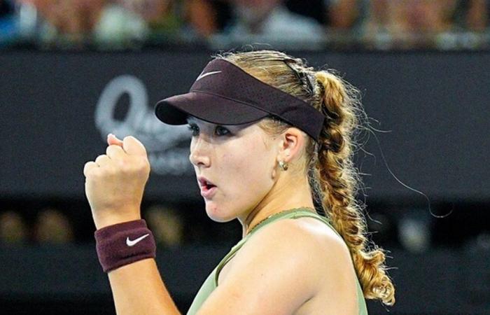 أندرييفا إلى المربع الذهبي لبطولة أديلايد