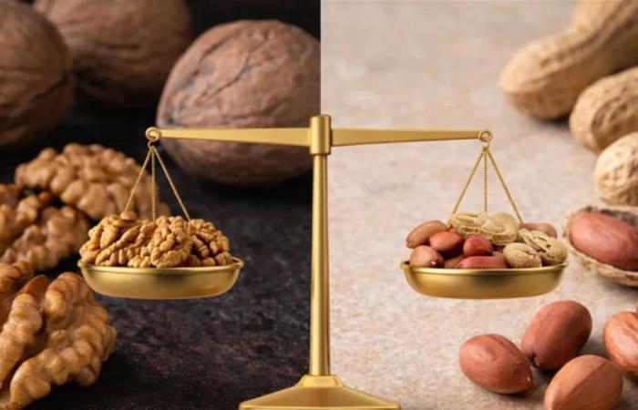 أيهما يتفوّق في حماية القلب الجوز او الفول السوداني؟