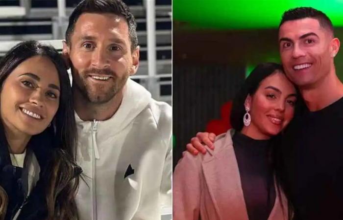 على الرغم من توتر العلاقة بين ميسي ورونالدو.. جورجينا وأنتونيلا يتبادلان المجاملات! (صور)