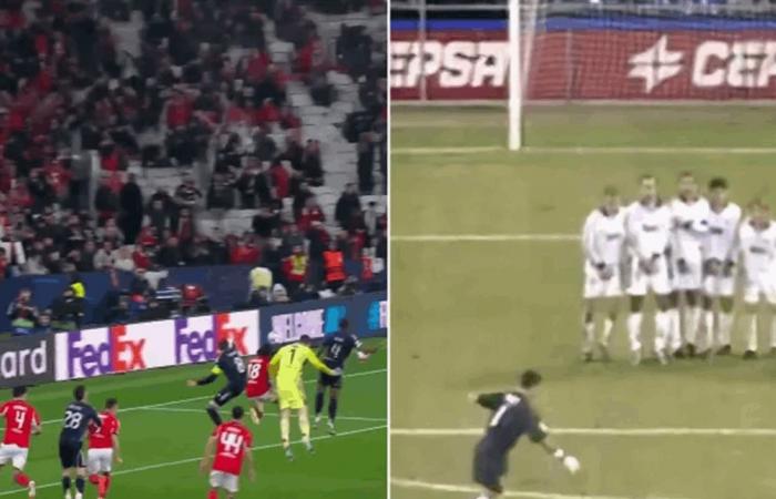 هدف حارس بنفيكا يُعيد "اللقطة النادرة".. مرمى ريال مدريد يهتز كل 25 عاماً