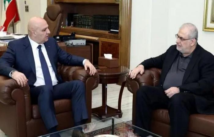 رعد التقى عون: اتفقنا على مواصلة التشاور لتحقيق الأهداف