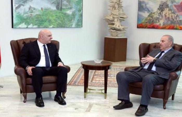 الرئيس عون يجري مباحثات مع إياد علاوي