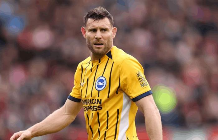 بحذاء خاص ميلنر يدخل التاريخ.. الأكثر مشاركة في البريميرليغ (صورة)