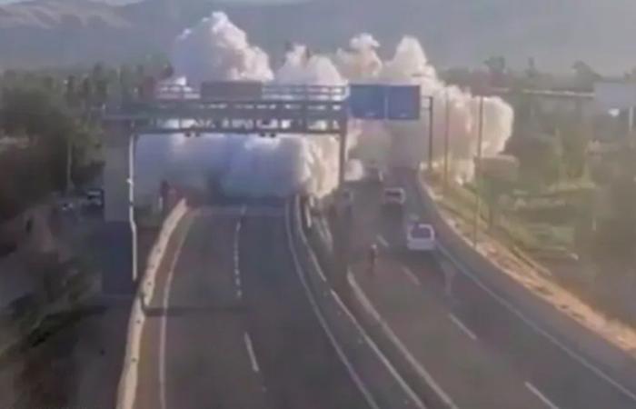 بالفيديو: انفجار شاحنة غاز في تشيلي