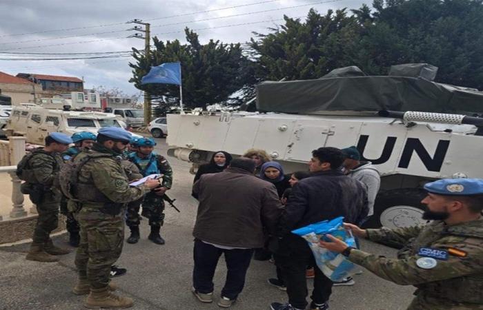 “اليونيفيل”: إجلاء عائلتين من تل نحاس بعد تعرضهما لإطلاق نار