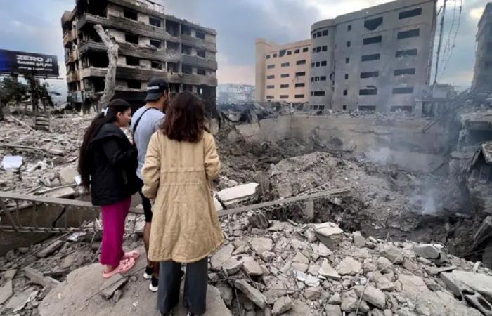 بالفيديو: دمار كبير في الضاحية