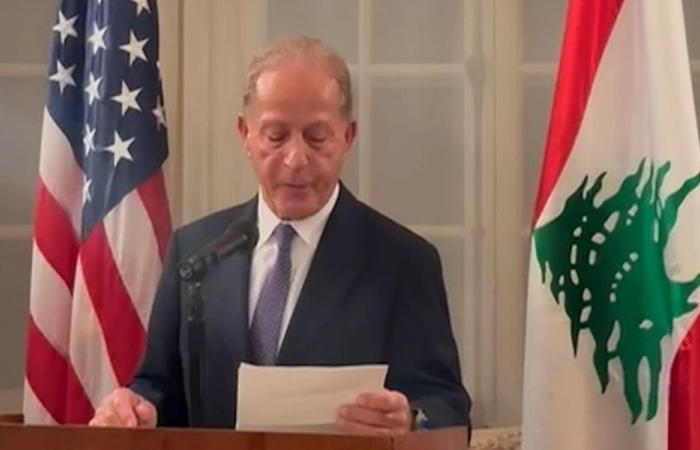 السفير الأميركي يقوم باتصالات مع بيروت لوقف الحرب