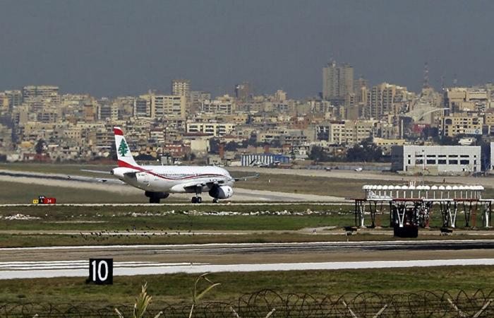 حركة الطيران في مطار بيروت طبيعية